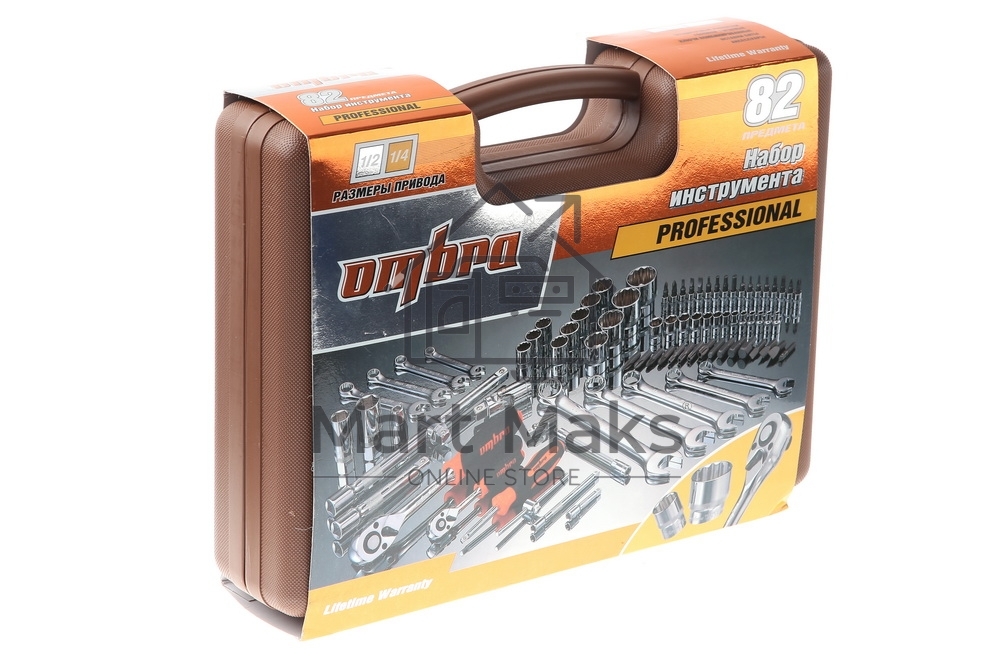 Набор инструментов OMBRA OMT82S12, 82 предмета