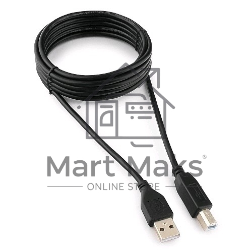 Кабель Gembird CCP-USB2-AMBM-10 USB 2.0 кабель PRO для соед. 3.0м AM/BM позол. контакты, пакет
