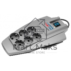 Сетевой фильтр Pilot X-Pro: 6 евророзеток Zero Start биметаллический предохранитель и микропроцессор 10 метров Pilot X-Pro 10M