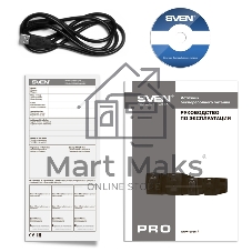 Источник бесперебойного питания SVEN Pro 1000 1000VA/720W USB, RJ-45 (3 EURO) 