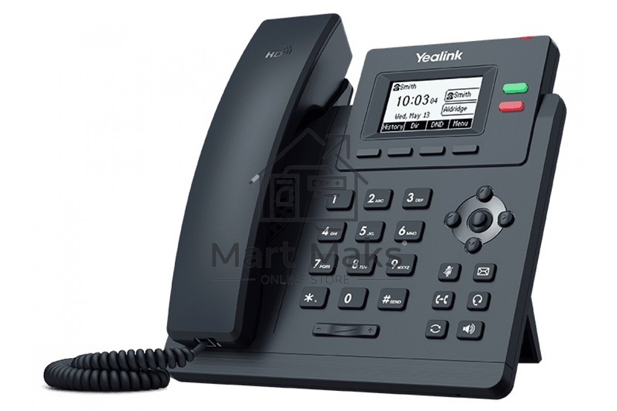 Телефон VOIP 2 LINE SIP-T31P YEALINK