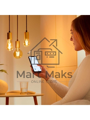 Лампа светодиодная WiZ Wi-Fi BLE50WA60E27920-50Amb1PF/6