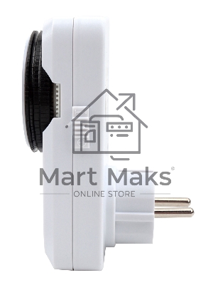 Таймер механический Energenie EG-SST-05, белый