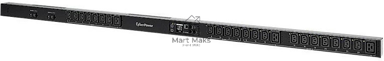 Блок распределения питания PDU CyberPower 0U type, 32Amp, plug IEC 309 32A, (21) IEC 320 C13 (3) IEC 320 C19
