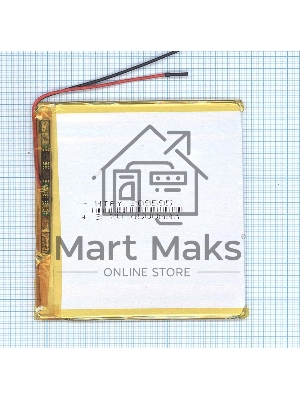 Аккумулятор Li-Pol (батарея) 3*95*95мм 2pin 3.7V/4500mAh