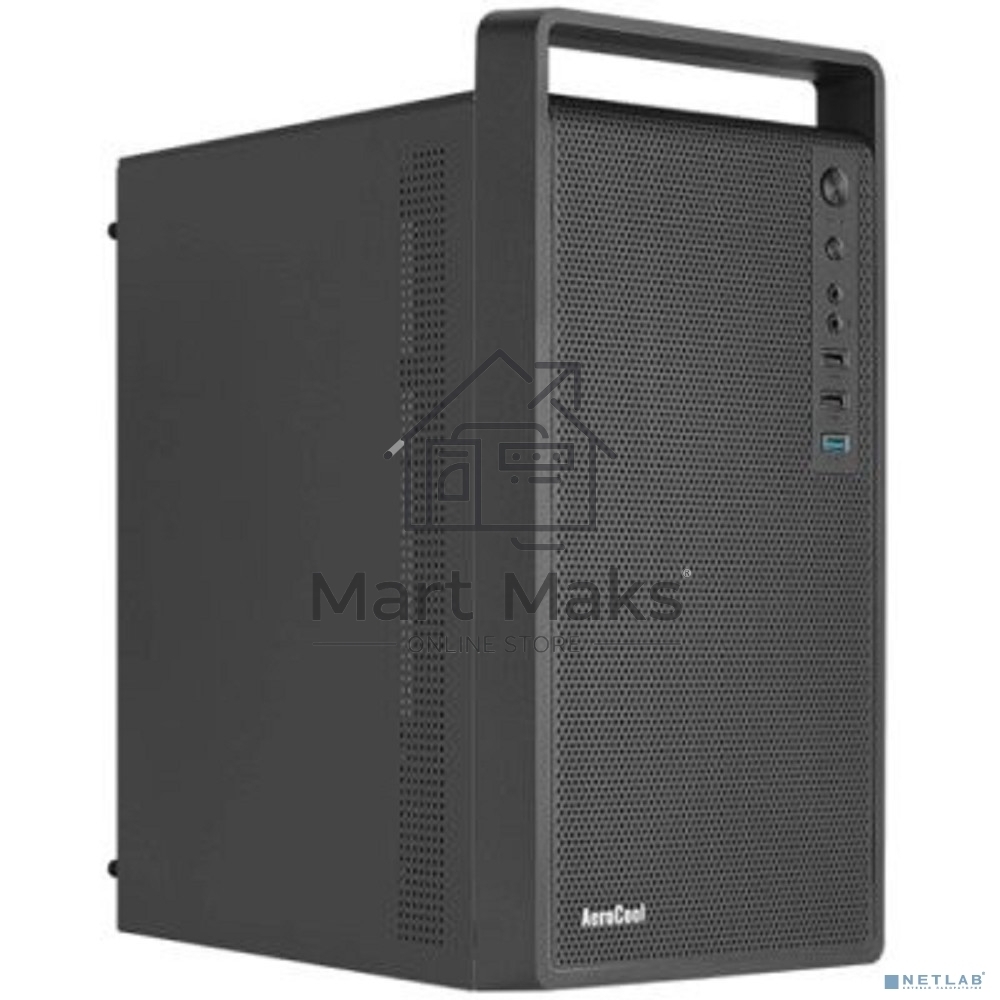 Компьютерный корпус MiniTower Aerocool / Formula CS-109-S-BK-v1 (mATX, USB3x1, USB2x2, 120mm fan,без БП) (4711099472390)