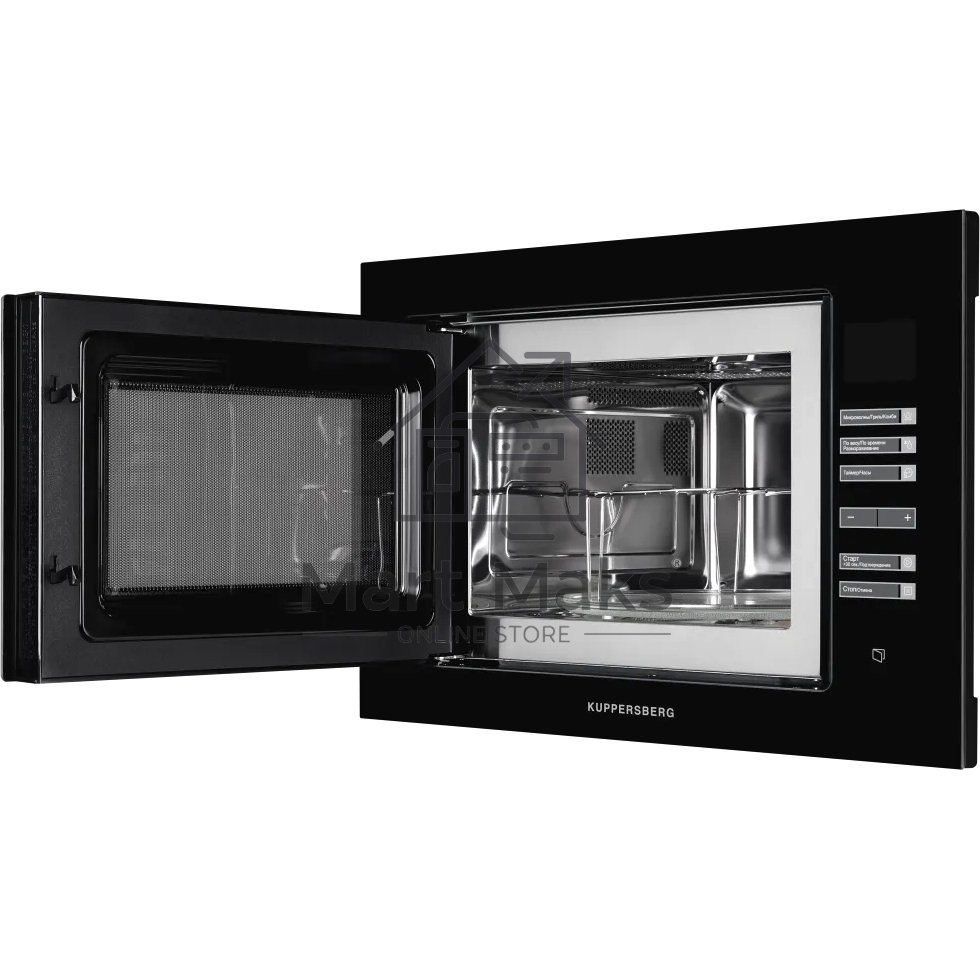 Встраиваемая микроволновая печь Kuppersberg HMW 645 B, 18 л, High-Tech, 700 Вт, 8 программ, черный