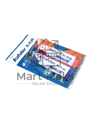 Клей двухкомпонентный (жидкая сварка) Kafuter K-8818 белый 70 грамм 10 шт