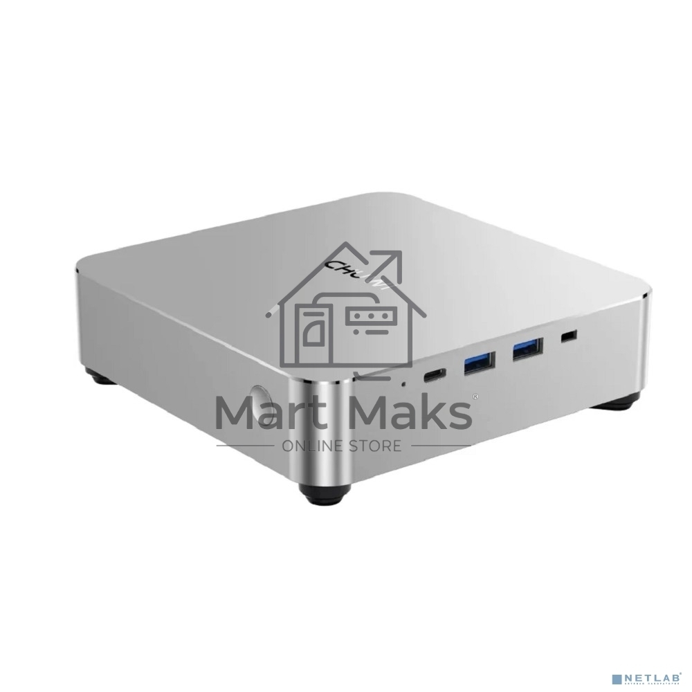 Неттоп Chuwi AuBox Intel Core i9 13900HK(2.2Ghz)/16384Mb/512SSDGb/Int:Intel UHD Graphics/BT/WiFi/war 1y/0.74kg/Gold+Black/Win11Pro + Aluminum+plastic/RAM slot*2/bracket/USB2.0*1/USB3.2*2USB3.0*1/Type-C*2/HDMI*1/DP*1/RJ45*2/WIFI5,BT5.
