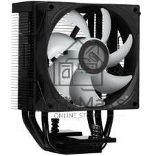 Кулер для процессора PCCooler R300 ARGB BK черный 92мм алюминий+медь 2200rpm 30db 4-pin 150W 133мм