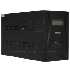 Источник бесперебойного питания ExeGate Smart LB-1000.LCD.AVR.4C13.USB (1000VA/650W, LCD, AVR, 4*C13, USB, батарея 12V 9Ah, черный)