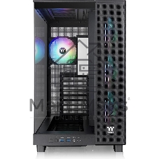 Компьютерный корпус Thermaltake View 380 XL TG ARGB черный без БП E-ATX 2x120мм 2xUSB3.0 audio bott PSU