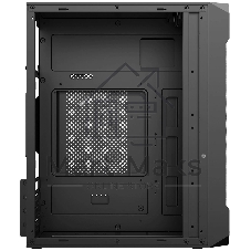 Корпус Bloody CC-129-BK, Mini-Tower, чёрный