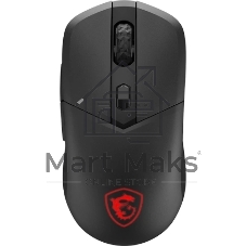 Мышь беспроводная/проводная MSI Versa 300 Elite черный, 26000 dpi, радиоканал, Bluetooth, USB, кнопки - 6