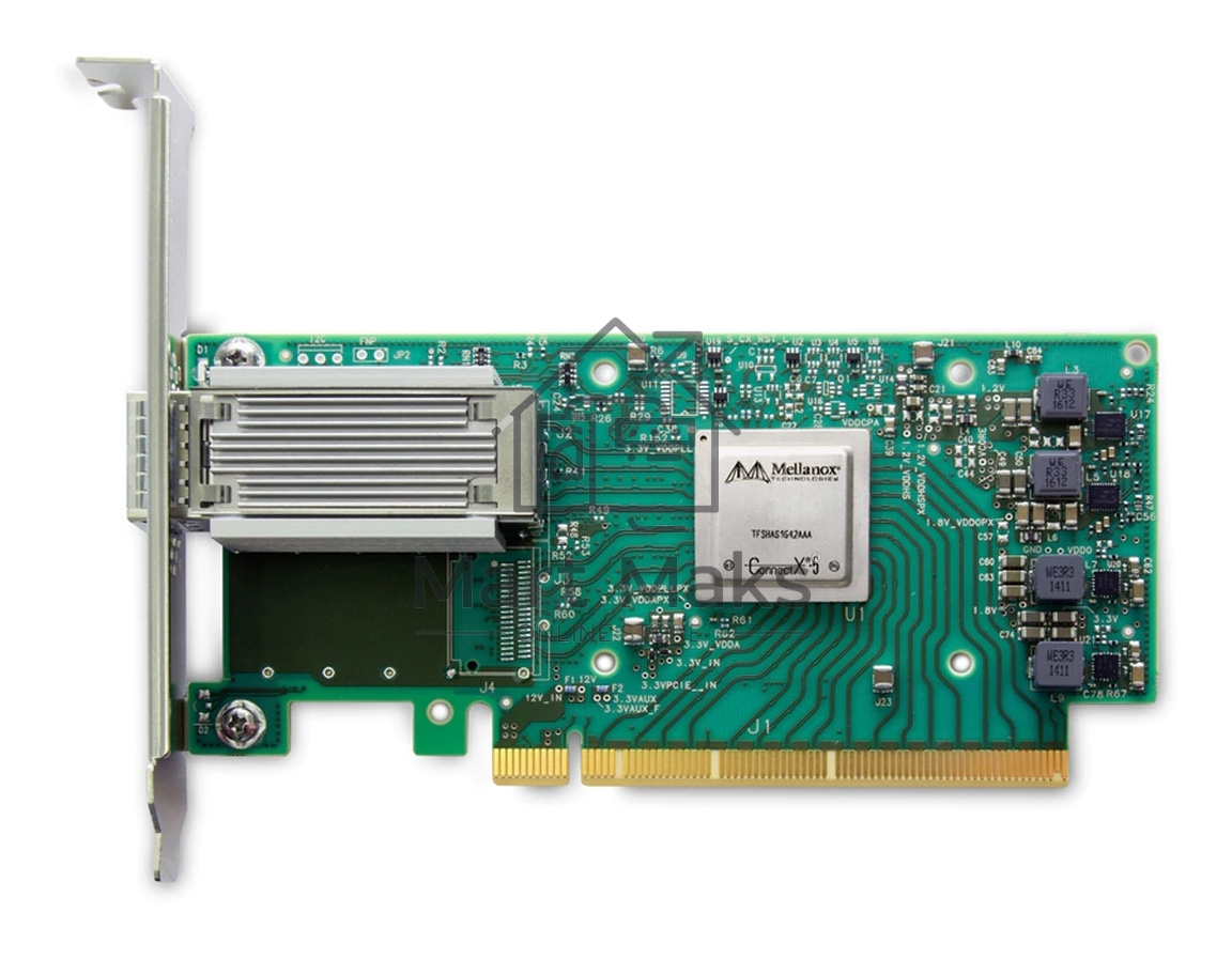 Сетевая карта MELLANOX ConnectX®-5 EN network interface card, 100GbE single-port QSFP28, PCIe3.0 x16, tall bracket, ROHS R6