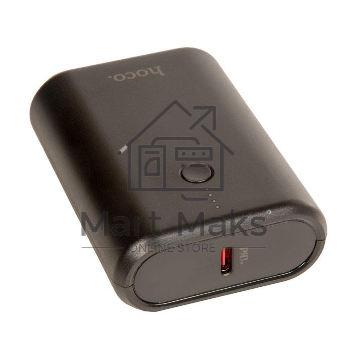 Портативный аккумулятор HOCO Q3 Mayflower быстрая зарядка QC3.0, PD20, USB-A 18W (10000mAh), черный