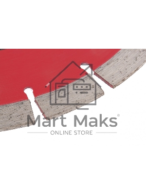 Диск алмазный отрезной Matrix сегментный ф230 х 22,2мм, тонкий, сухое резание