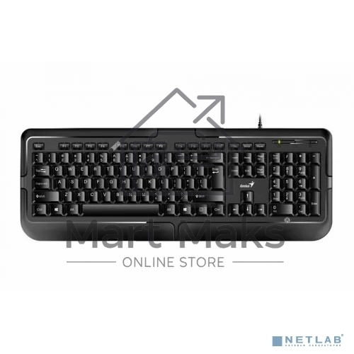 Клавиатура Genius keyboard KB-118 II,RU,USB, Black