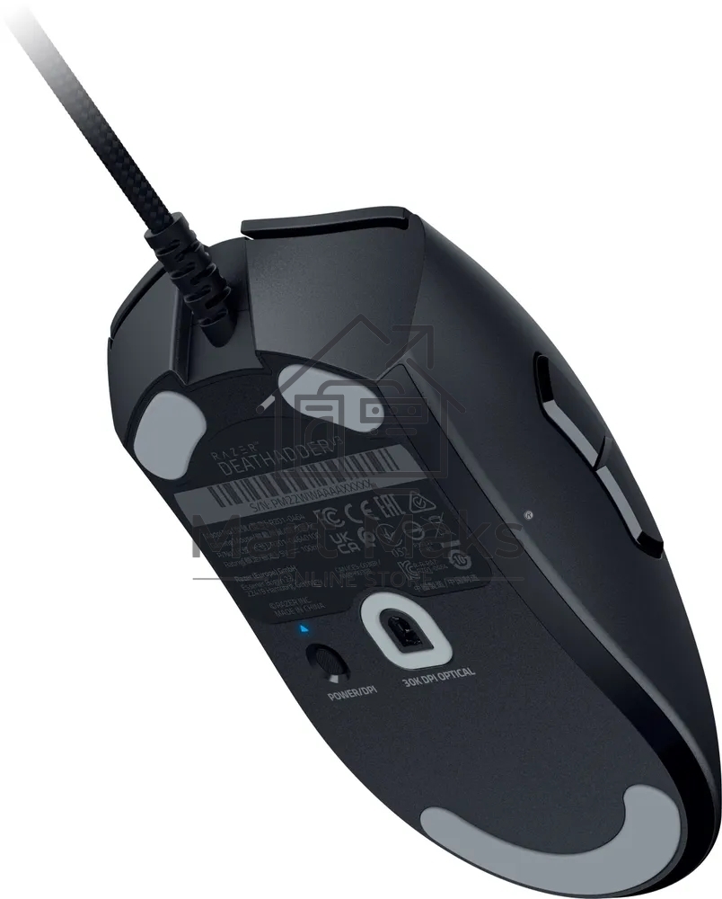 Мышь проводная Razer DeathAdder V3 черный, 30000 dpi, USB, кнопки - 6