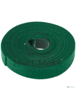 Лента-липучка многоразовая 5 м х 20 мм, зеленая (1 шт.) Rexant