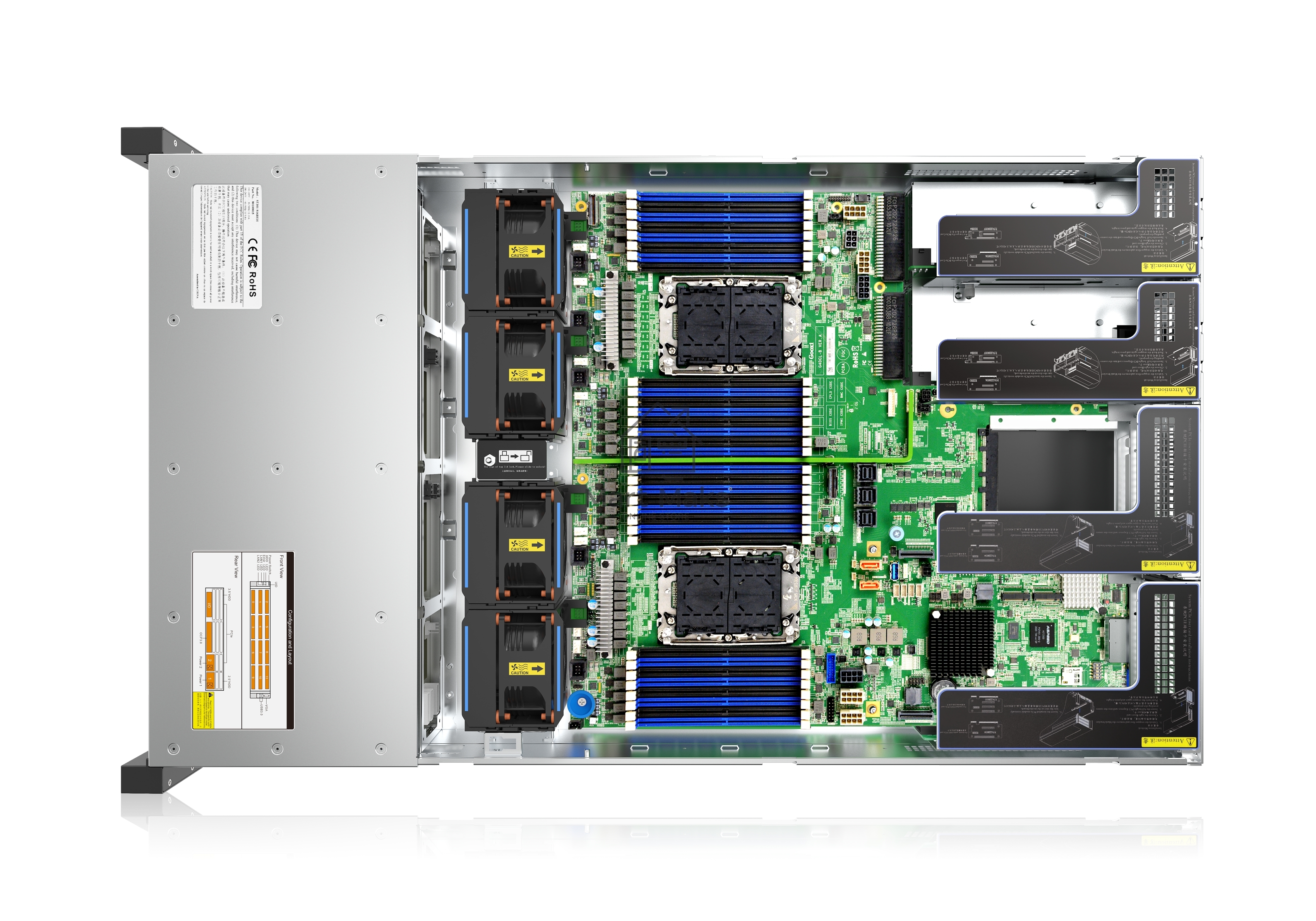 Серверная платформа Gooxi SL201-D12R-G3 2u 12bays server,based on Ice lake 2xPCIe 4.0x16; 4xPCIe 4.0x8  2x 2.5