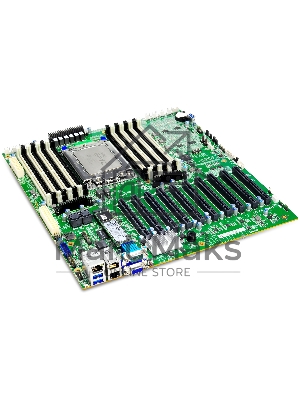 Материнская плата серверная Gooxi G2SERO-B-PK2, SP3, AMD EPYC, 16xDDR4, 2xMiniSAS HD, 1xM.2, 4xPCIe 3.0 x16, 6xPCIe 3.0 x8, 1xVGA, 2x1Gb LAN, 2xUSB-A 5Gbps, 1x3.5 мм, 7.1, E-ATX