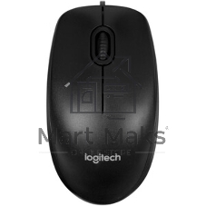 Мышь проводная Logitech M90 черный/серый, 1000 dpi, USB, кнопки - 3