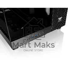 Компьютерный корпус Thermaltake View 380 XL TG ARGB черный без БП E-ATX 2x120мм 2xUSB3.0 audio bott PSU