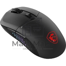 Мышь беспроводная/проводная MSI Versa 300 Elite черный, 26000 dpi, радиоканал, Bluetooth, USB, кнопки - 6