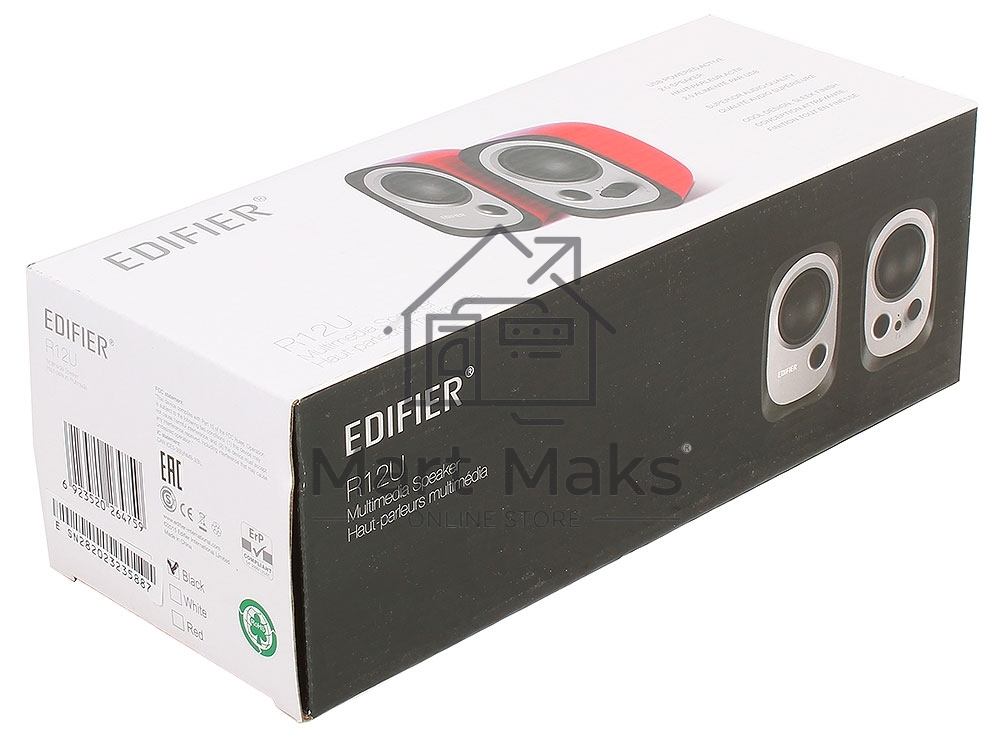 Колонки Edifier R12U черный USB