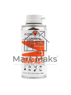 Очиститель - спрей Konoos Сжатый воздух для продувки пыли KAD-210, 210 мл