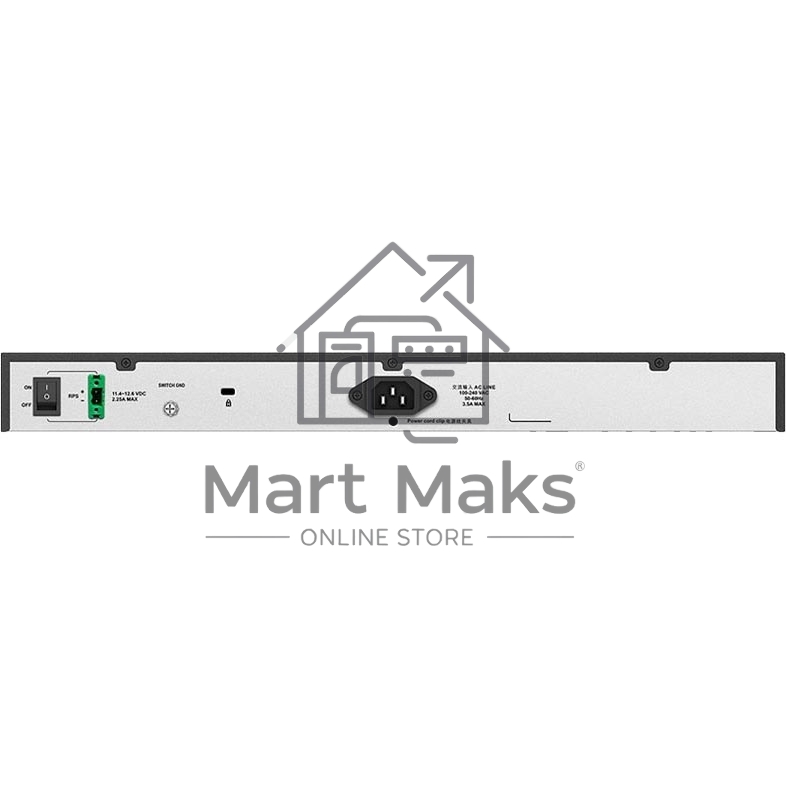 Коммутатор D-Link Switch DGS-3000-28LP/B1A Управляемый коммутатор 2 уровня с 24 портами 10/100/1000Base-T и 4 портами 1000Base-X SFP (24 порта с подде