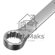 Набор ключей комбинированных Stels 8 - 17 мм, 6 шт., CrV, матовый хром