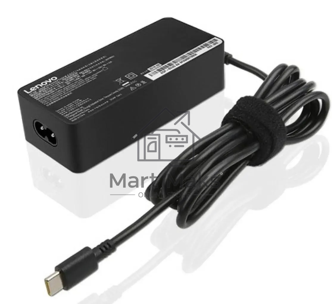 Зарядное устройство для ноутбука Lenovo 65W Standard AC Adapter (USB Type-C) for TP13, P51s. T470/470s/570. TP Yoga 370, X1 Carbon 5th Gen, X270