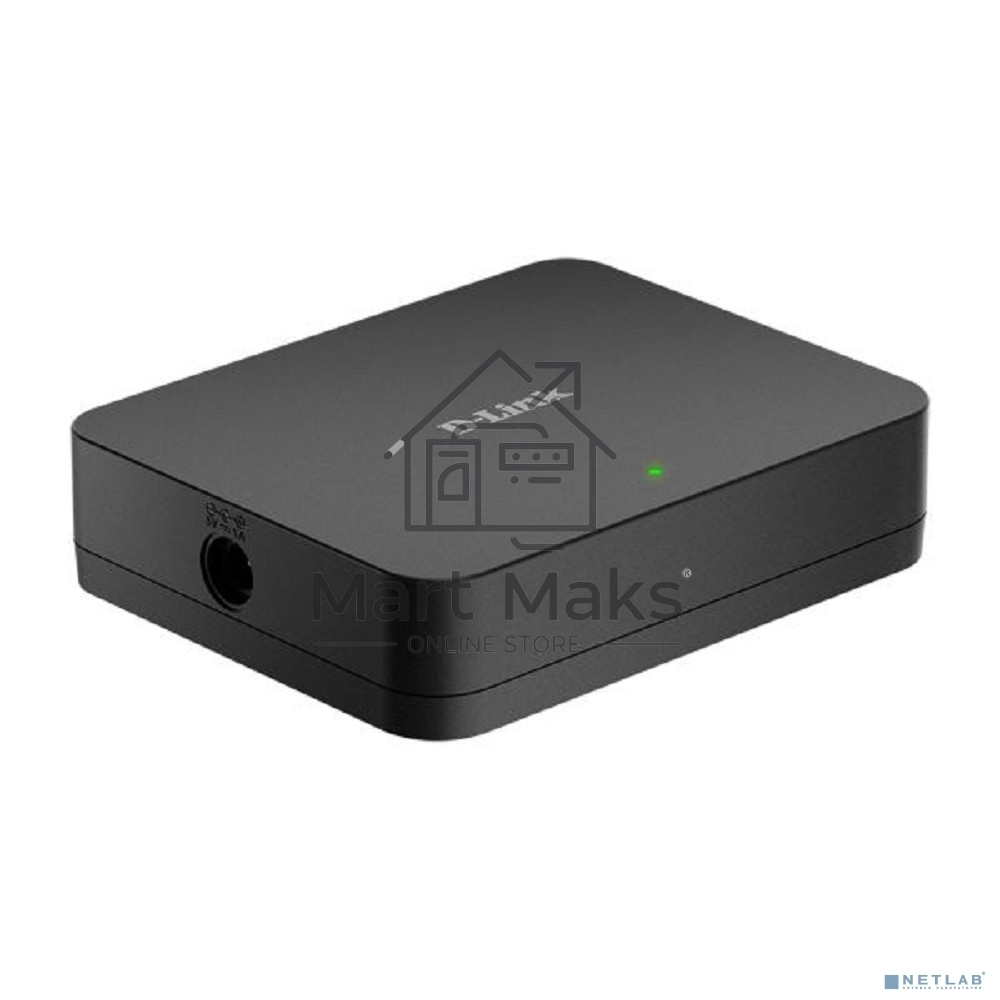 Коммутатор D-Link DGS-1005A Unmanaged Switch 5x1000Base-T, plastic case