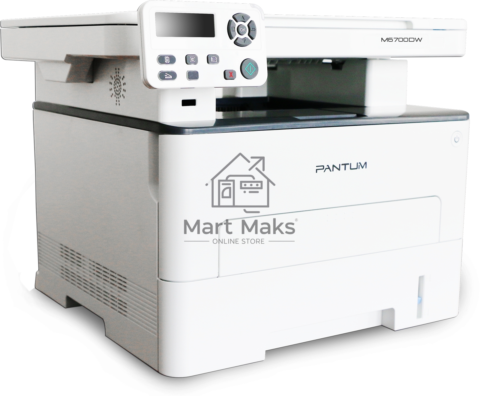 МФУ лазерный Pantum M6700DW, A4, ч/б, печ. до 30 стр/мин., 1200x1200dpi, USB, RJ-45, Wi-Fi