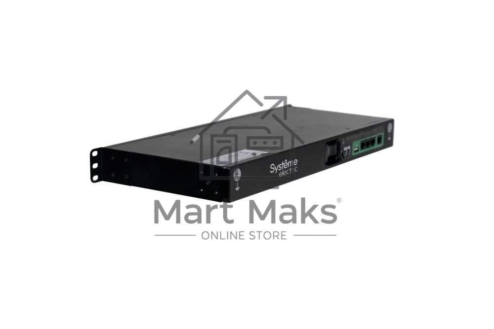 БРП Uniprom, управляемый, 1U, 240В, 1Ф, 16A, 10xC13 2xC19, 2м кабель, IEC320 C20