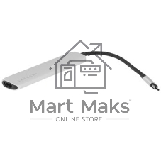 Док-станция Satechi ST-P6SS, USB Type-C, USB Type-C/HDMI/2xUSB Type-A/SD/microSD, USB Type-C