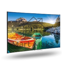 Экран Cinema S'OK SCPSFR-200x113UST-PET для ультракороткофокусных проекторов 90'' 16:9 настенный, постоянного натяжения, полотно PET Crystal ALR UST, рама черная 1 см