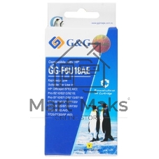 Картридж струйный G&G GG-F6U18AE желтый (26мл) для HP OJ Pro 7740/8210/8218/8710/8715