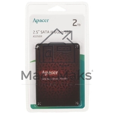Накопитель SSD Apacer AS350X Panther, 2Tb, SATA III, 2.5