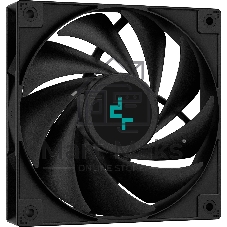 Кулер для процессора DEEPCOOL AG400 черный, 120 мм, алюминий/медь, 2000 об/мин, 31.6 дБ, 4 pin, 220 Вт, 150 мм