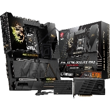 Материнская плата MSI MEG X870E GODLIKE MAX, AM5, AMD X870E, 4xDDR5, 4xSATA 6Gb/s, 5xM.2 (PCIe 5.0/4.0), 2xPCIe 5.0 x16, 1xPCIe 4.0 x4, 2xUSB4 40Gbps Type-C, 5xUSB 3.2 Gen2 Type-C, 8xUSB 3.2 Gen2 Type-A, 2x3.5 мм, 7.1, E-ATX