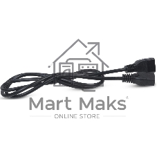 Кабель питания Cabeus PC-IEC19-IEC20-1.8M IEC 60320 С19, вилка IEC 60320 С20, 1.8 м, 16А, из кабеля 3х1,5 мм², черный