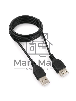 Кабель удлинитель USB 2.0 Гарнизон GCC-USB2-AMAF-1.8M, AM/AF, 1.8м, пакет