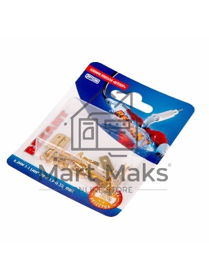 Клемма плоская Rexant, штекер - 6.3 мм, 1-1.5 мм², (РП-п 1.5-(6.3) / DJ611-6.3B), в упак. 10 шт.