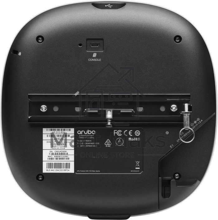 Точка доступа Aruba AP-515 (RW) Dual Radio 4x4:4 + 2x2:2 802.11ax Internal Antennas Unified Campus AP