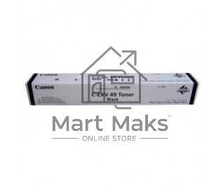 Картридж лазерный Canon C-EXV49BK (8524B002) черный (36 000 стр) для Canon imageRUNNER ADVANCE серий C3300, C3500, DX C3700, DX C3800