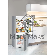 Холодильник Liebherr CUele 2331-26 001 серебристый двухкамерный 156/53л морозилка снизу