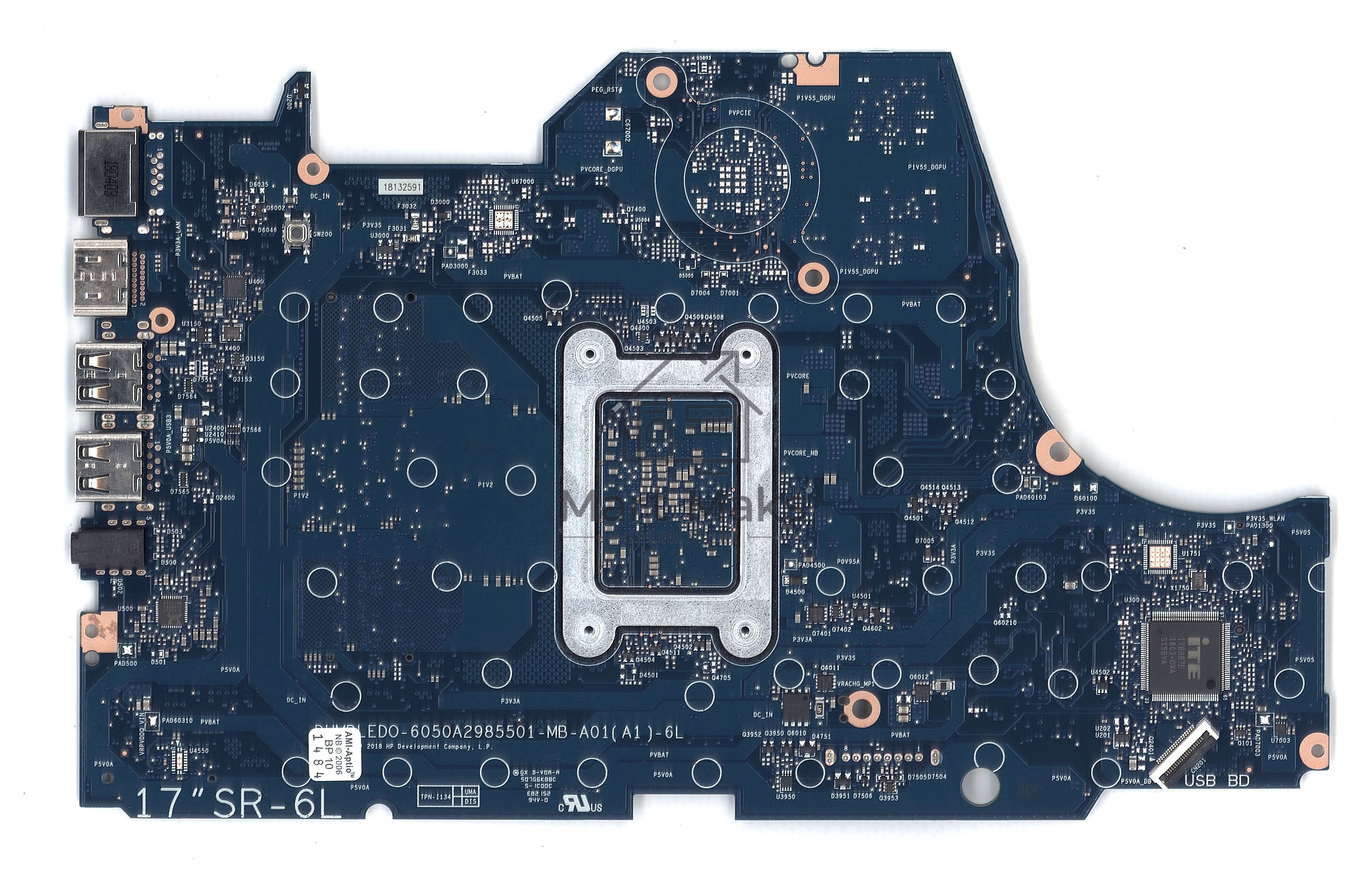 Материнская плата HP 17-CA A6-9225 UMA